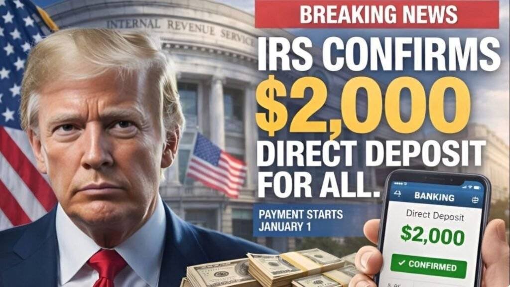 $2,000 Direct Deposit